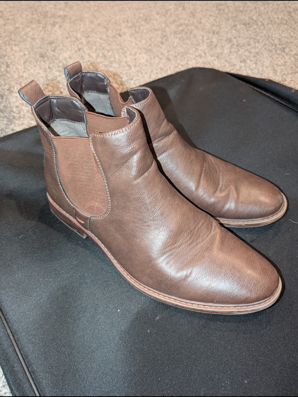J75 Men's Pietro Brown Leather Chukka Boots